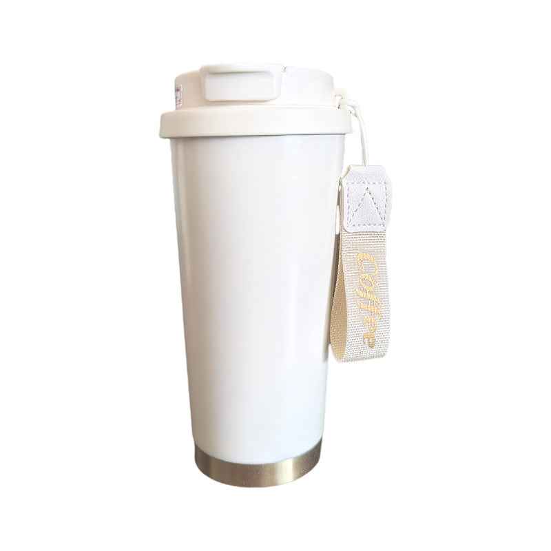 DineLuxco Floral Portable Coffee Cup 550ml β 304 & 316 Stainless Steel, Vacuum Insulated, BPA-Free, 9 Unique Designs