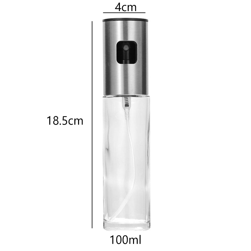 304 Stainless Steel Oil Spray Bottle – Leak-Proof Stainless Steel Olive Oil Spray Bottle