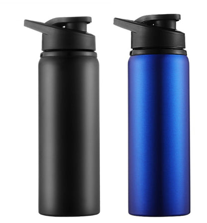 700ml Stainless Steel Sports Water Bottle – 700ml Rust-Free Stainless Steel Leak-Proof Water Bottle