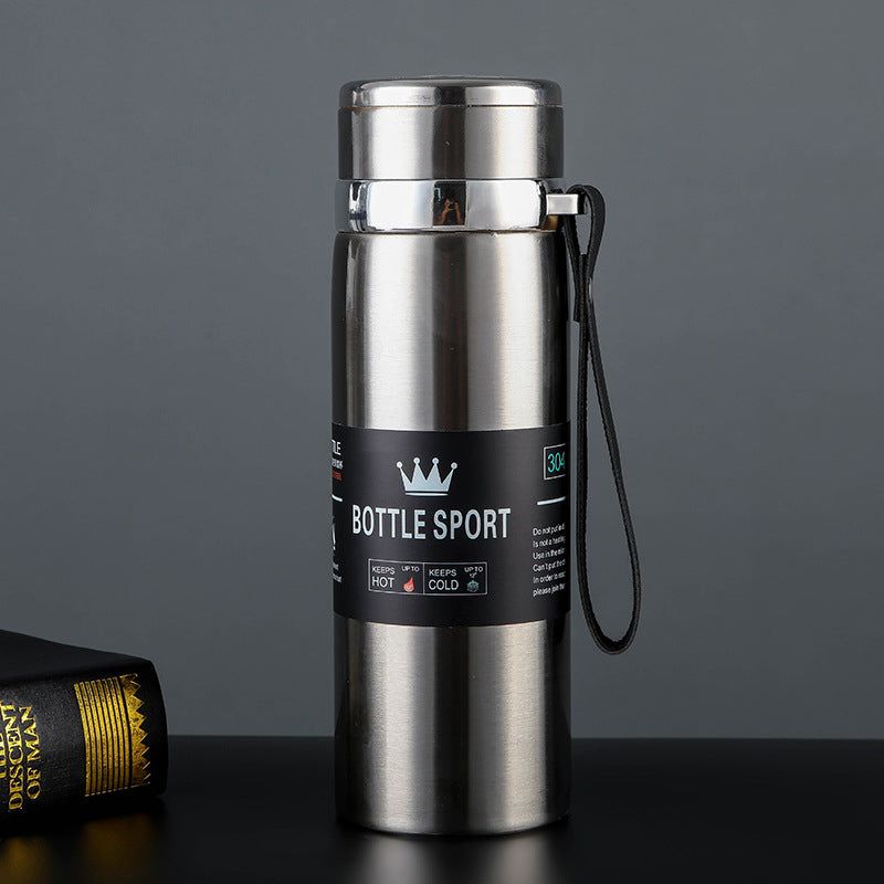 316 Stainless Steel Bullet Sling Water Bottle – Lightweight 1000ml 316 Stainless Steel Sling Tumbler