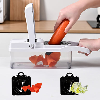 Pro Mandoline Vegetable Slicer and Chopper Set – Durable Stainless Steel Multifunctional Vegetable Chopper