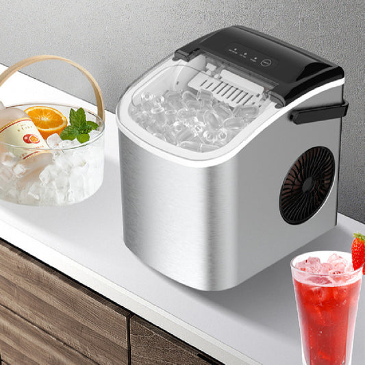 Portable Countertop Ice Maker Machine – 1.2L Self-Cleaning 95W Fast Ice for Home and Office