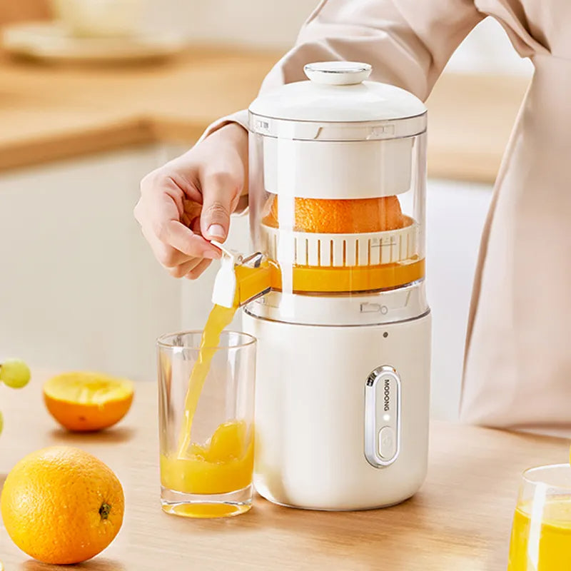 Electric Orange Juicer – Portable Cordless Citrus Squeezer for Fresh Juice