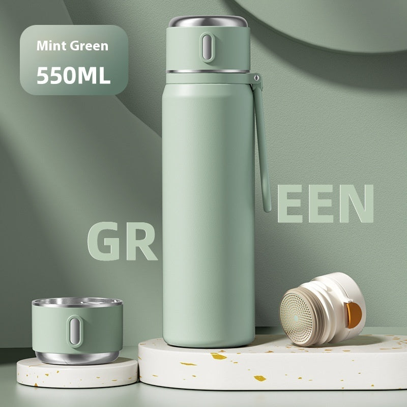 316 Stainless Steel Insulated Tea Tumbler – Lightweight 450ml 316 Stainless Steel Smart Temp Tea Cup