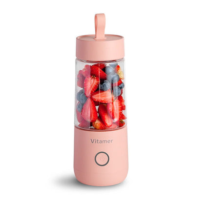 Portable Blender Juicer – Compact Design 350ml Rechargeable Smoothie Maker