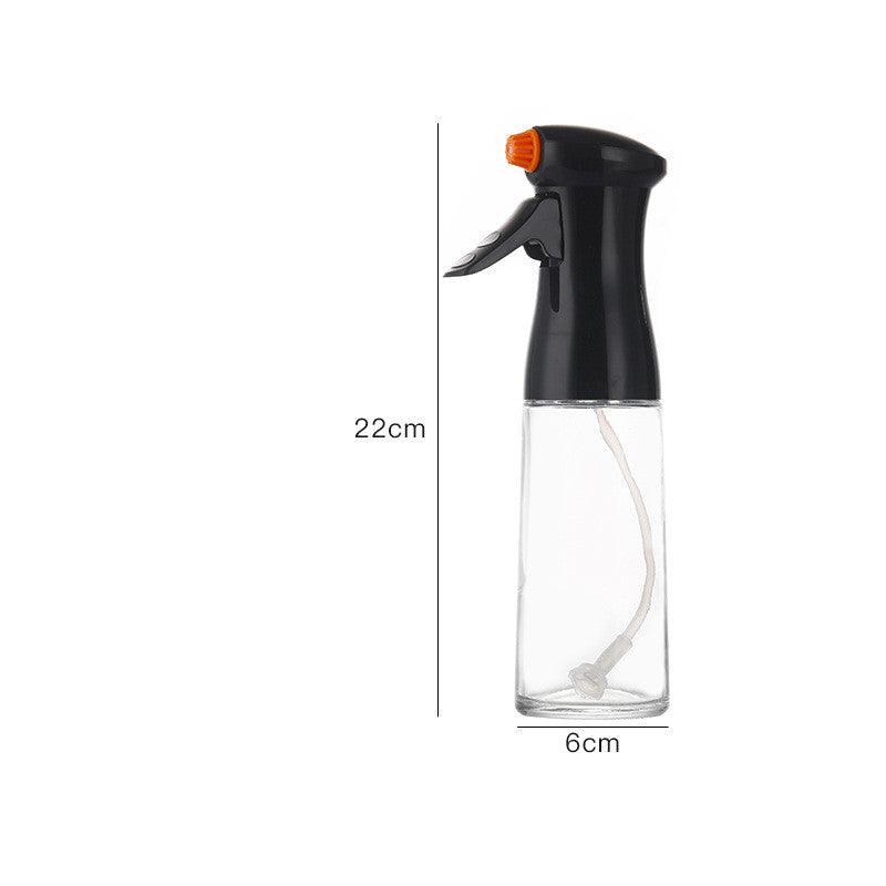 Glass Oil Spray Bottle – 220ml Fine Mist Olive Oil Sprayer for Salad and BBQ