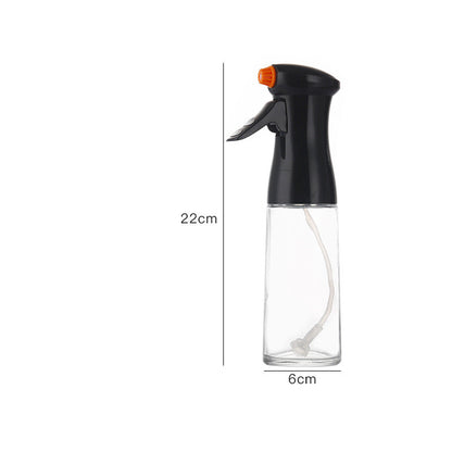 Glass Oil Spray Bottle – 220ml Fine Mist Olive Oil Sprayer for Salad and BBQ
