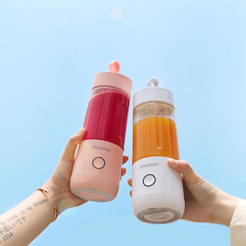 Portable Blender Juicer – Easy Clean 350ml Portable Smoothie and Juice Maker