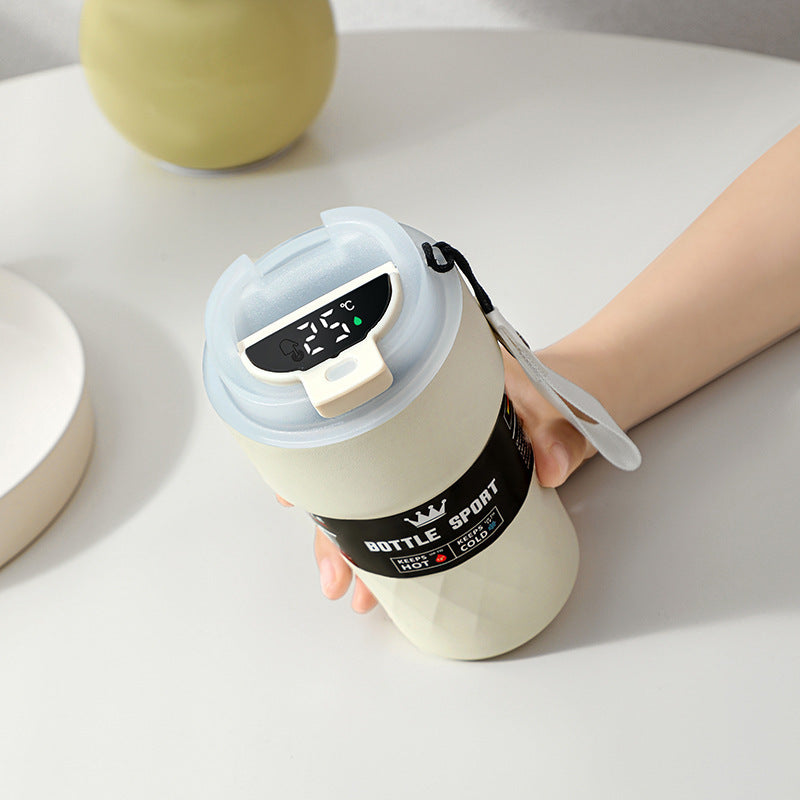 Smart Temperature Coffee Tumbler – BPA-Free 510ml Vacuum Insulated Stainless Steel Coffee Tumbler