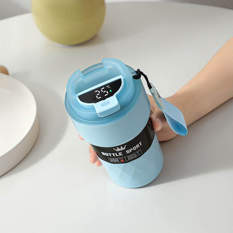 Smart Temperature Coffee Tumbler – 510ml Durable Vacuum Insulated Smart Temp Coffee Tumbler
