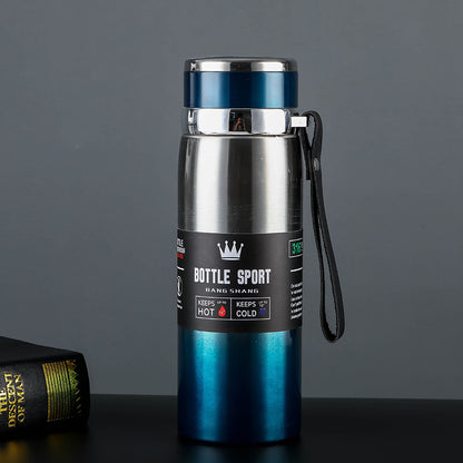 316 Stainless Steel Bullet Sling Water Bottle – Eco-Friendly 1000ml 316 Stainless Steel Sports Bottle