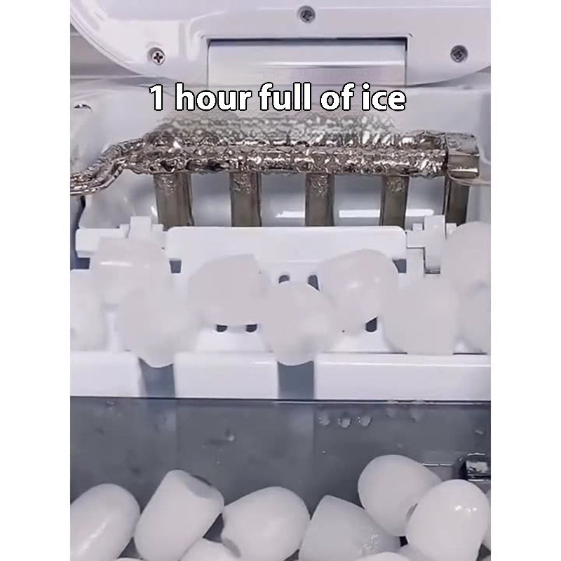 Portable Countertop Ice Maker Machine – Energy Efficient 1.2L Countertop Ice Making Machine