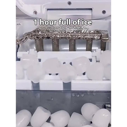 Portable Countertop Ice Maker Machine – Energy Efficient 1.2L Countertop Ice Making Machine