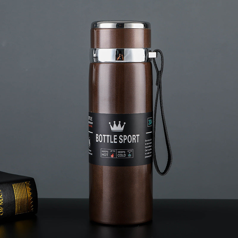 316 Stainless Steel Bullet Sling Water Bottle – 1000ml Durable Vacuum Insulated Sling Water Bottle