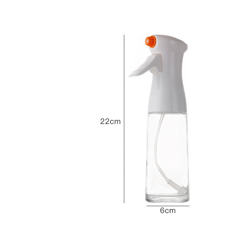 Glass Oil Spray Bottle – BPA-Free 220ml Glass Press Spray Oil Dispenser