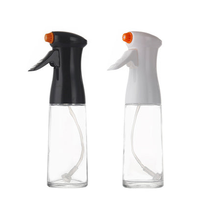 Glass Oil Spray Bottle – 220ml Multi-Use Glass Oil Sprayer for Kitchen BBQ and Air Fryer