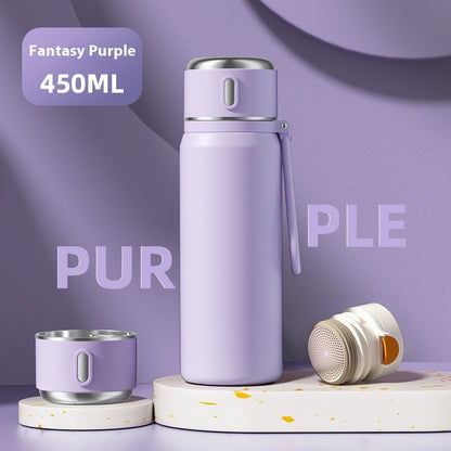 316 Stainless Steel Insulated Tea Tumbler – Eco-Friendly 550ml Smart Temp Macaron Color Tea Tumbler