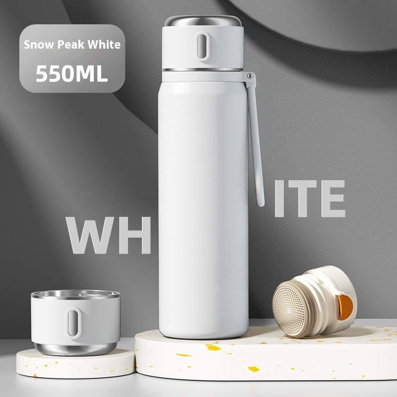 316 Stainless Steel Insulated Tea Tumbler – Innovative 450ml 316 Stainless Steel Smart Temp Tea Tumbler