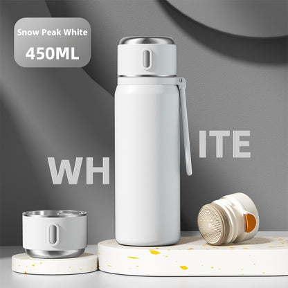 316 Stainless Steel Insulated Tea Tumbler – Practical 550ml Macaron Color Vacuum Insulated Tea Tumbler