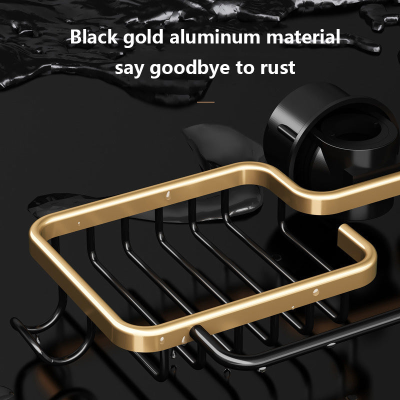 Space Aluminum Kitchen Storage Rack – Rust-Proof Aluminum Kitchen Sink Storage Rack