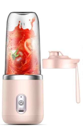 6-Blade Portable Blender – One-Button 6-Blade USB Rechargeable Travel Blender
