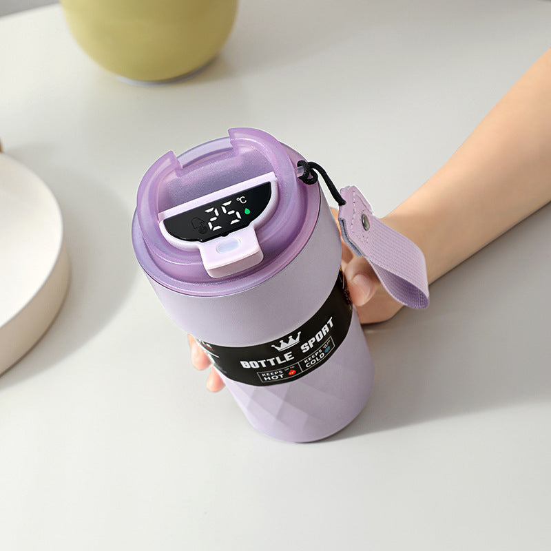 Smart Temperature Coffee Tumbler – 510ml Lightweight Vacuum Insulated Smart Temp Coffee Mug